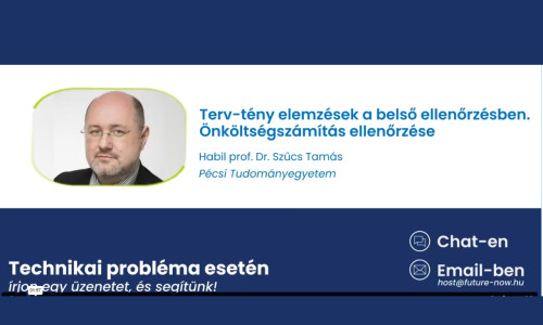 Terv-tény elemzések a belső ellenőrzésben Önköltségszámítás ellenőrzése